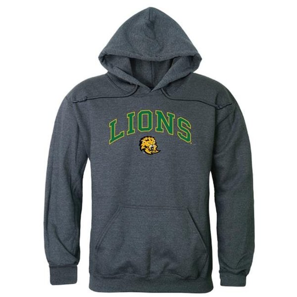 W Republic W Republic 540-385-HCH-04 Southeastern Louisiana University Campus Hoodie; Heather Charcoal 2 - Extra Large 540-385-HCH-04